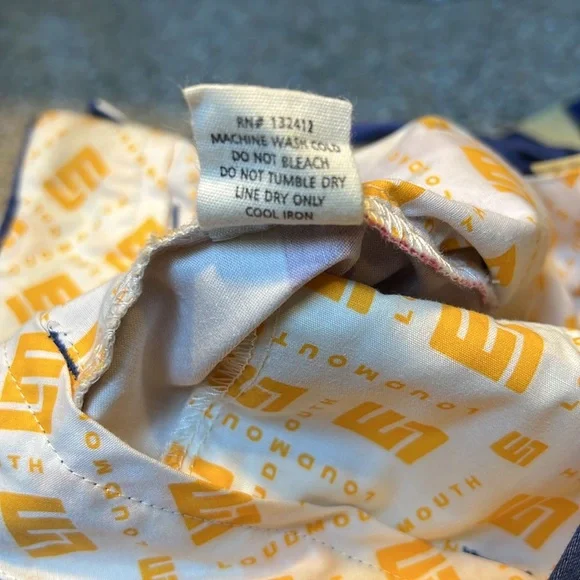 Men's Loudmouth Golf shorts patriotic size 32 - Picture 7 of 8